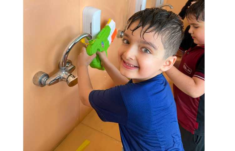 برگزاری اردوی جشن آب در پایگاه تابستانی 59