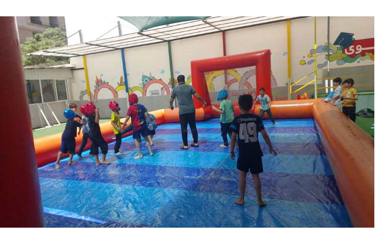 برگزاری اردوی جشن آب در پایگاه تابستانی 6