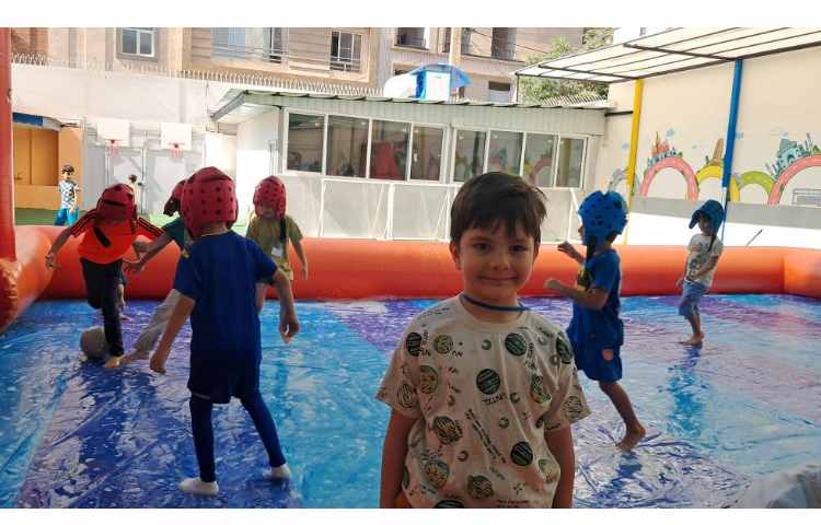 برگزاری اردوی جشن آب در پایگاه تابستانی 60