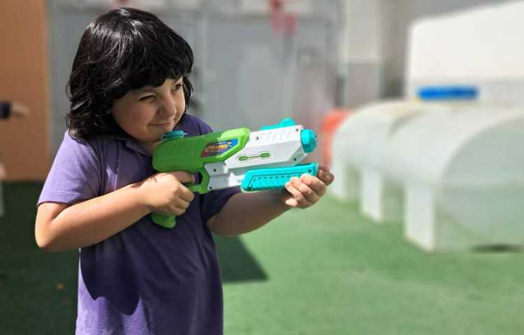 برگزاری اردوی جشن آب در پایگاه تابستانی 65