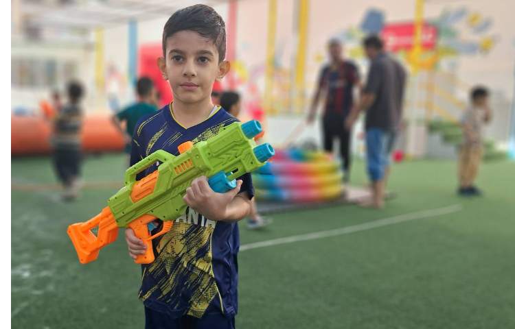 برگزاری اردوی جشن آب در پایگاه تابستانی 68