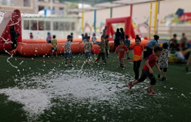 برگزاری اردوی جشن آب در پایگاه تابستانی 69