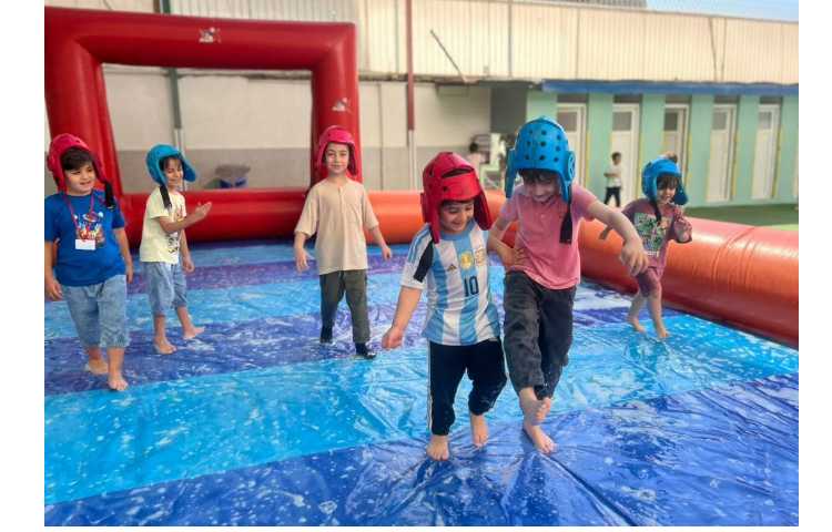 برگزاری اردوی جشن آب در پایگاه تابستانی 8