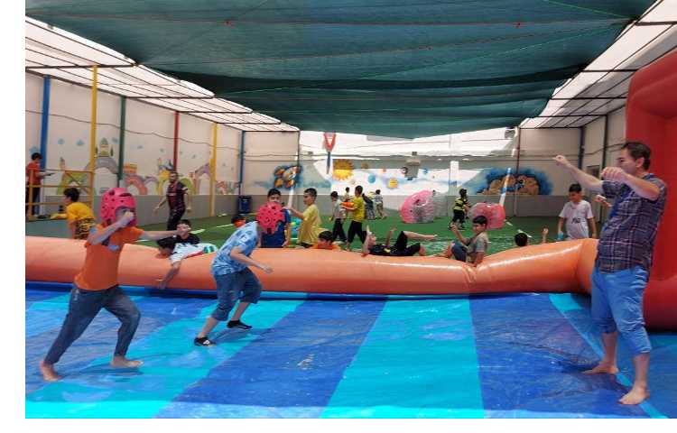 برگزاری اردوی جشن آب در پایگاه تابستانی 9