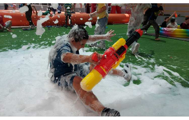 برگزاری اردوی جشن آب در پایگاه تابستانی