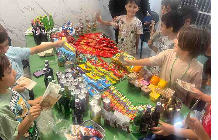 برگزاری اردوی زبان انگلیسی در چهارمین هفته پایگاه تابستانی 25