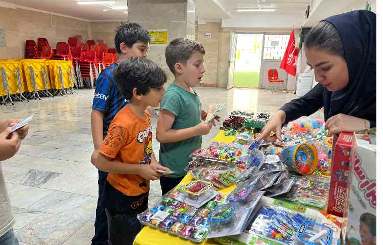 برگزاری اردوی زبان انگلیسی در چهارمین هفته پایگاه تابستانی 30