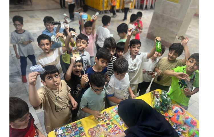 برگزاری اردوی زبان انگلیسی در چهارمین هفته پایگاه تابستانی 33