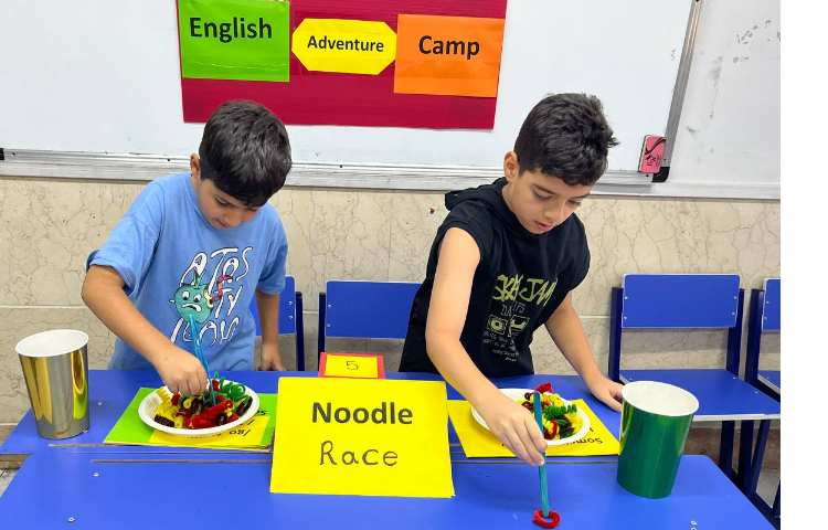 برگزاری اردوی زبان انگلیسی در چهارمین هفته پایگاه تابستانی 44