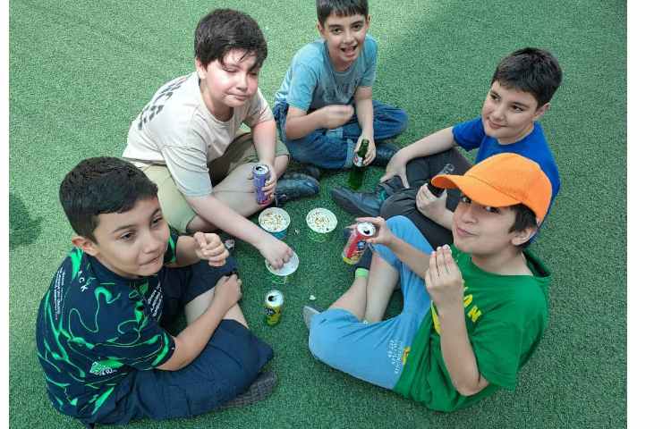 برگزاری اردوی زبان انگلیسی در چهارمین هفته پایگاه تابستانی 52