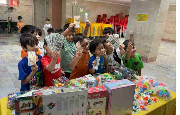 برگزاری اردوی زبان انگلیسی در چهارمین هفته پایگاه تابستانی 65