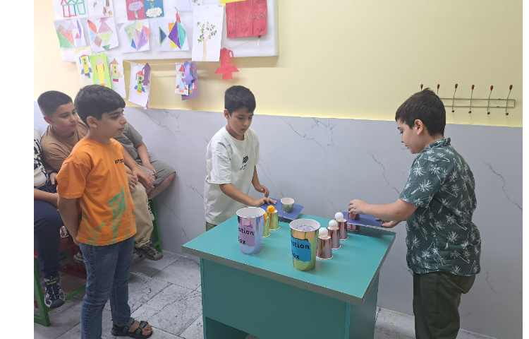 برگزاری اردوی زبان انگلیسی در چهارمین هفته پایگاه تابستانی 7