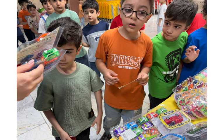 برگزاری اردوی زبان انگلیسی در چهارمین هفته پایگاه تابستانی 70