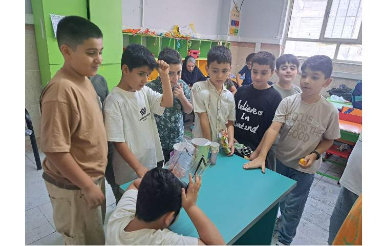 برگزاری اردوی زبان انگلیسی در چهارمین هفته پایگاه تابستانی 9