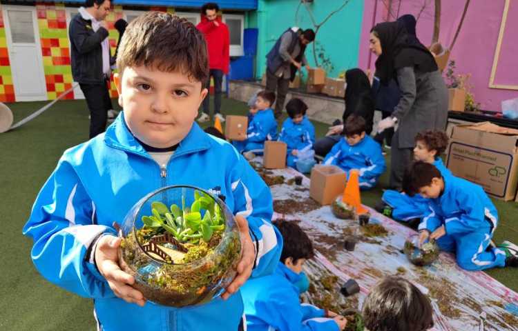 :برگزاری اردوی شهروند سالم با موضوع درختکاری و ساخت تراریوم 15