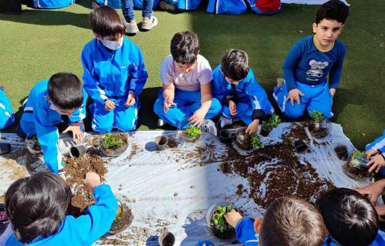 :برگزاری اردوی شهروند سالم با موضوع درختکاری و ساخت تراریوم 21