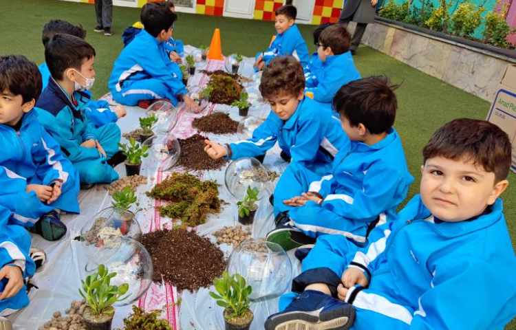 :برگزاری اردوی شهروند سالم با موضوع درختکاری و ساخت تراریوم 7