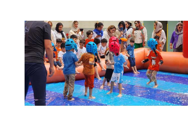 برگزاری اردوی فوتبال حبابی 8