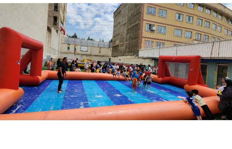 برگزاری اردوی فوتبال حبابی 9