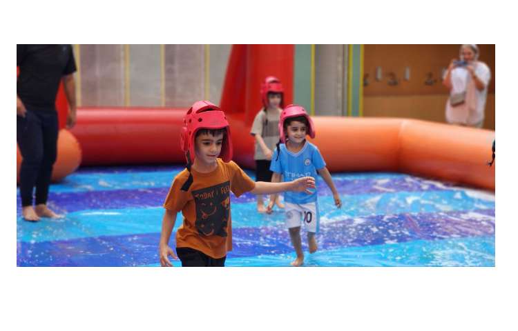 برگزاری اردوی فوتبال حبابی