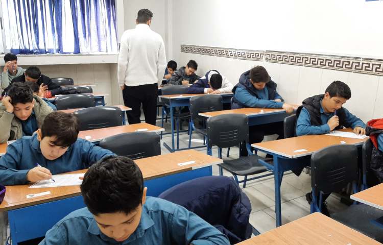 برگزاری امتحانات پایان نوبت اول 2