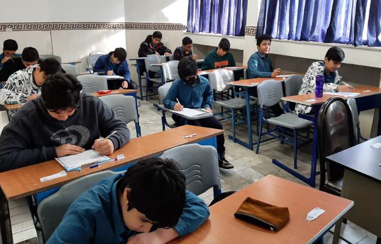 برگزاری امتحانات پایان نوبت اول