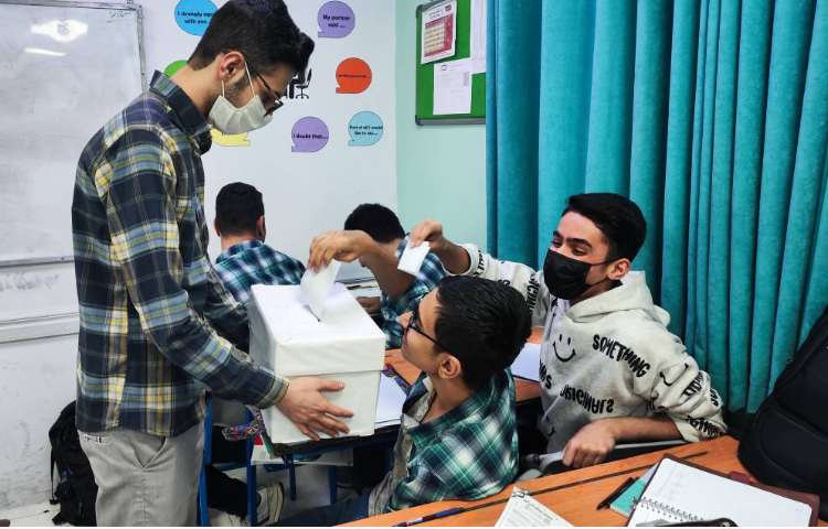 برگزاری انتخابات شورای دانش آموزان 1