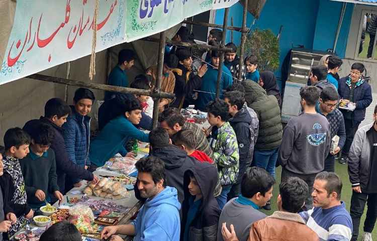 برگزاری بازارچه خیریه دبیرستان علوی 3
