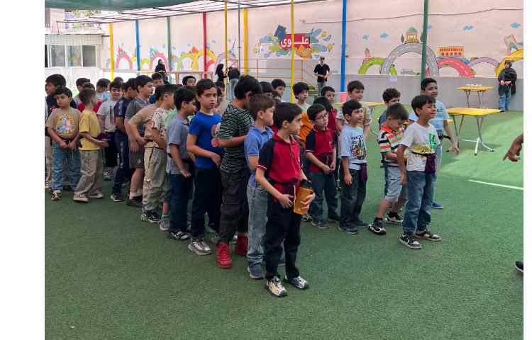 برگزاری بازی زی در پایگاه تابستانی 1