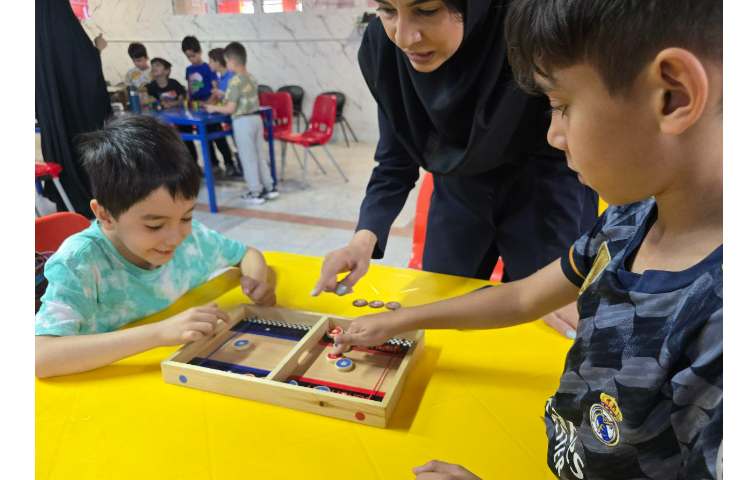 برگزاری بازی زی در پایگاه تابستانی 10