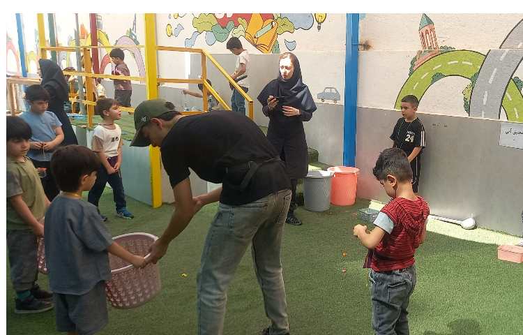 برگزاری بازی زی در پایگاه تابستانی 11