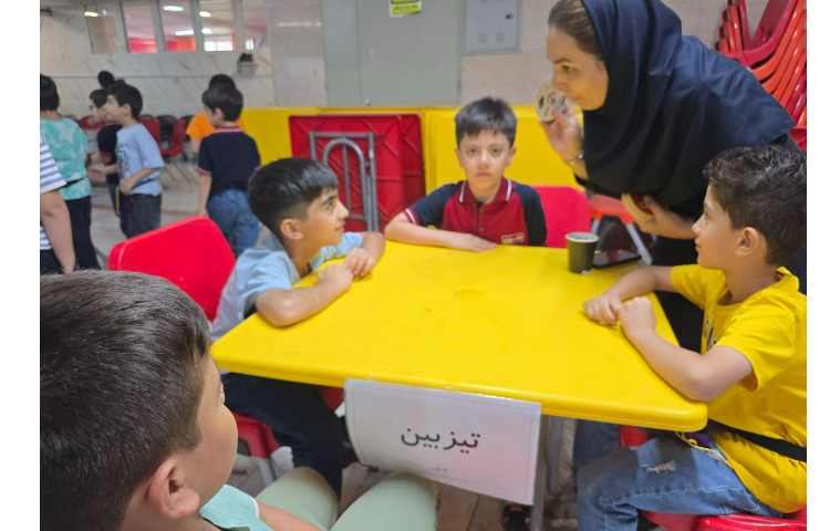 برگزاری بازی زی در پایگاه تابستانی 13