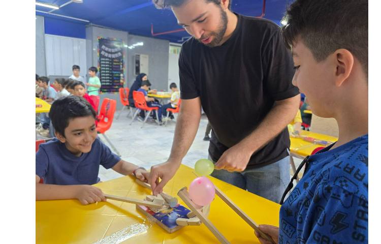 برگزاری بازی زی در پایگاه تابستانی 15