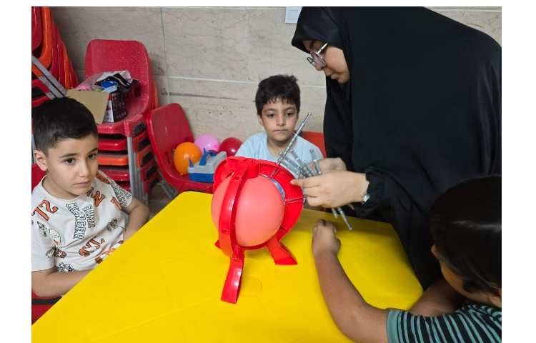 برگزاری بازی زی در پایگاه تابستانی 19