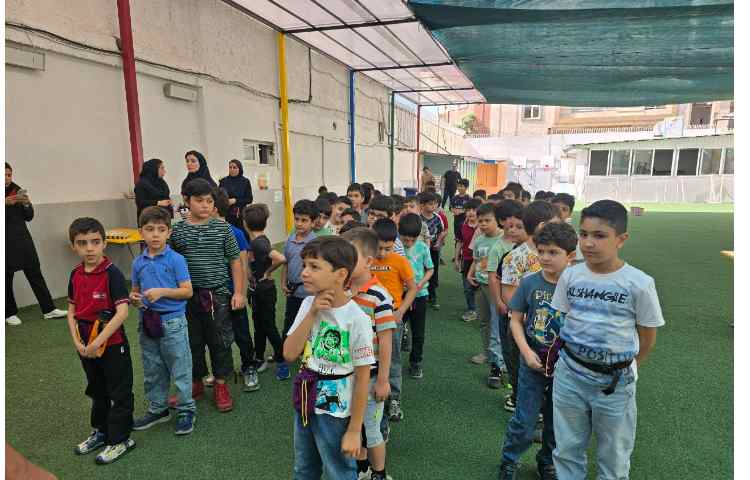 برگزاری بازی زی در پایگاه تابستانی 20