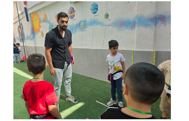 برگزاری بازی زی در پایگاه تابستانی 21