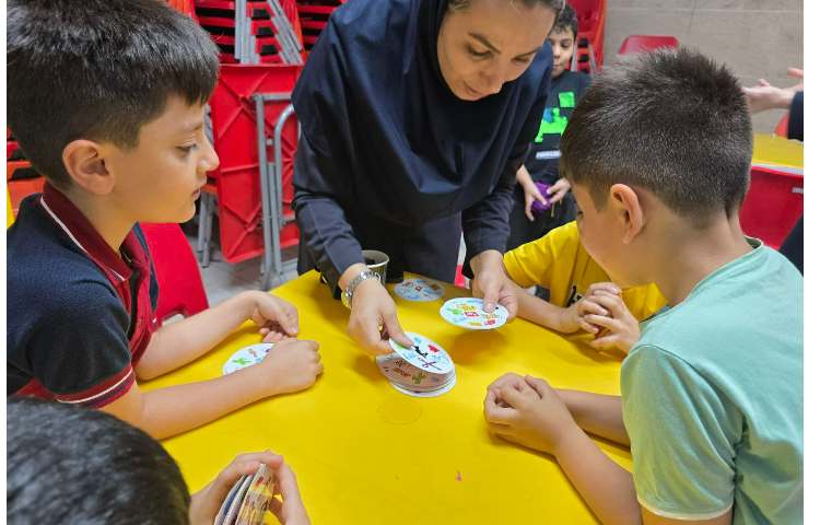 برگزاری بازی زی در پایگاه تابستانی 22