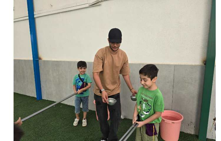 برگزاری بازی زی در پایگاه تابستانی 23