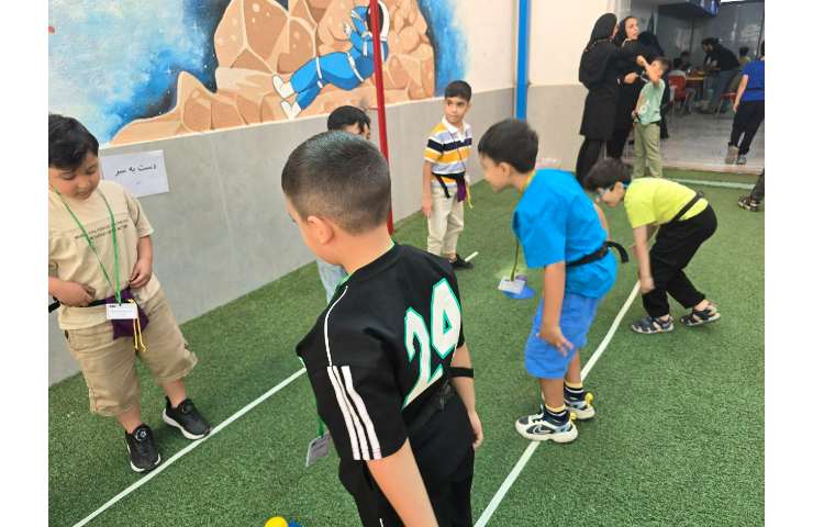 برگزاری بازی زی در پایگاه تابستانی 24