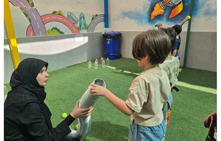 برگزاری بازی زی در پایگاه تابستانی 25