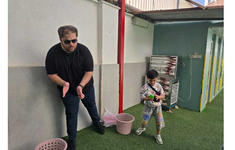 برگزاری بازی زی در پایگاه تابستانی 27