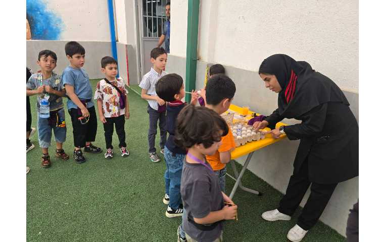 برگزاری بازی زی در پایگاه تابستانی 28