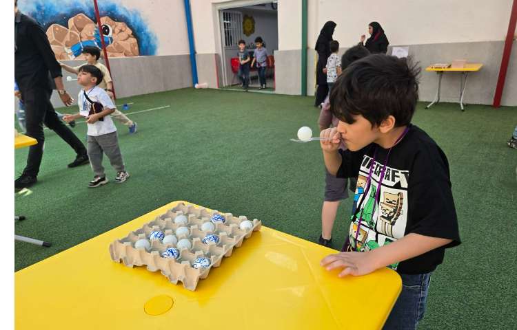 برگزاری بازی زی در پایگاه تابستانی 29