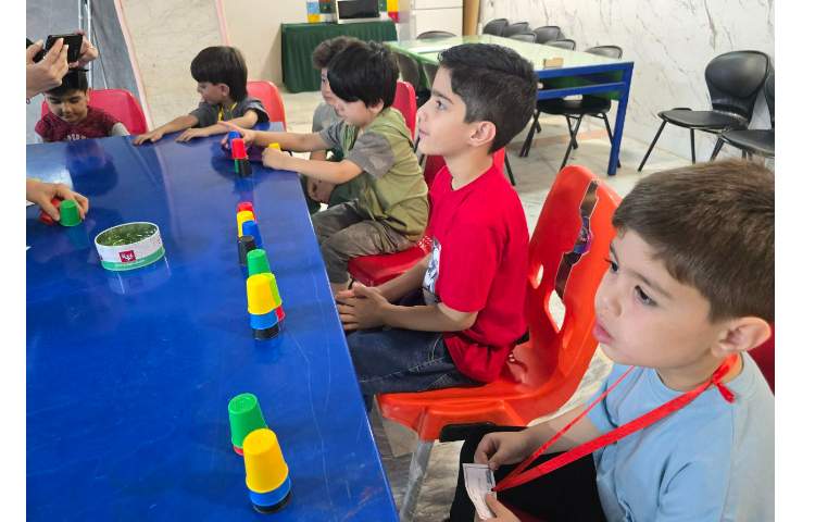 برگزاری بازی زی در پایگاه تابستانی 33