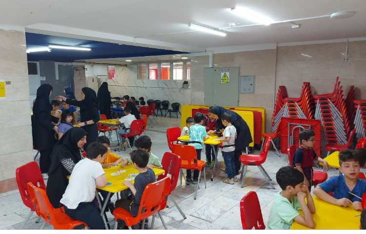 برگزاری بازی زی در پایگاه تابستانی 34