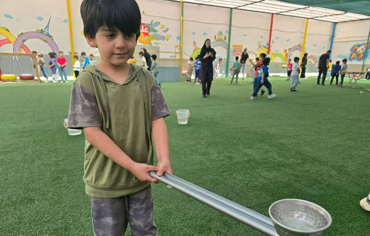 برگزاری بازی زی در پایگاه تابستانی 35