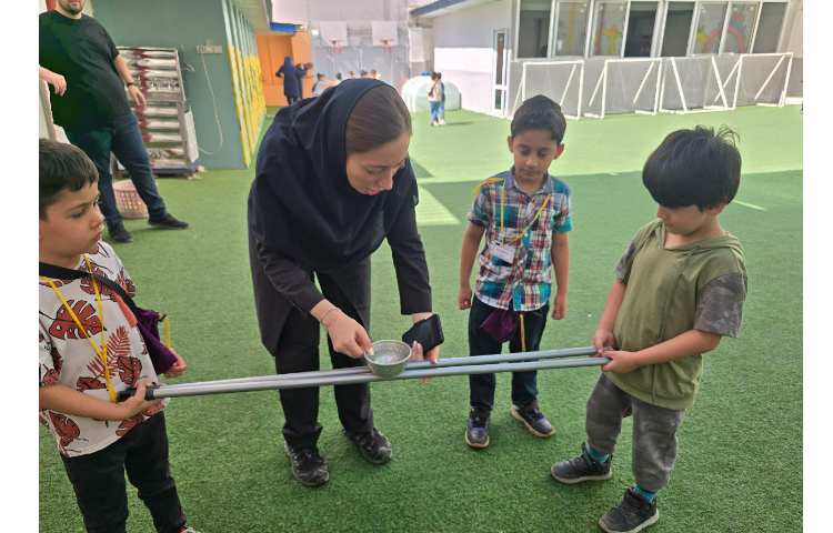 برگزاری بازی زی در پایگاه تابستانی 36