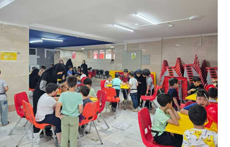 برگزاری بازی زی در پایگاه تابستانی 38