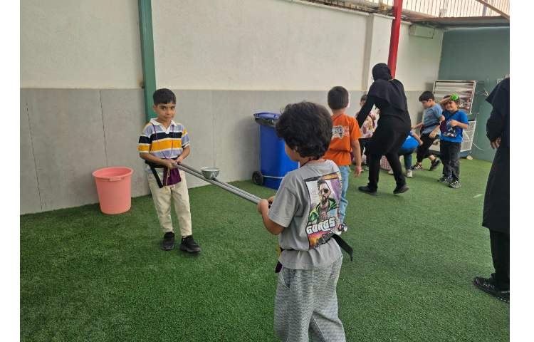 برگزاری بازی زی در پایگاه تابستانی 39