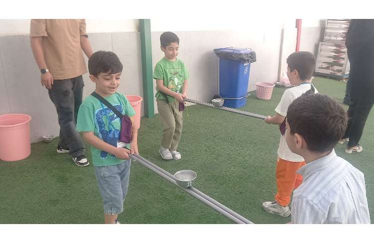 برگزاری بازی زی در پایگاه تابستانی 9